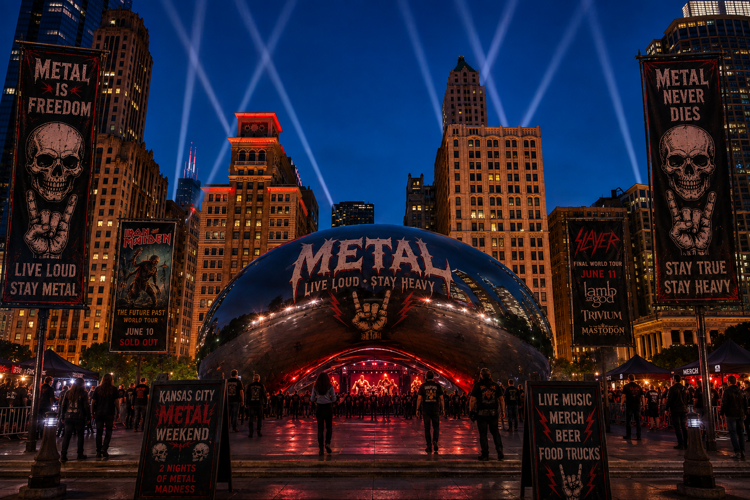 Metal Concerts in Chicago 2026-2027